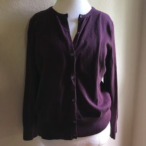 Wine colored sweater